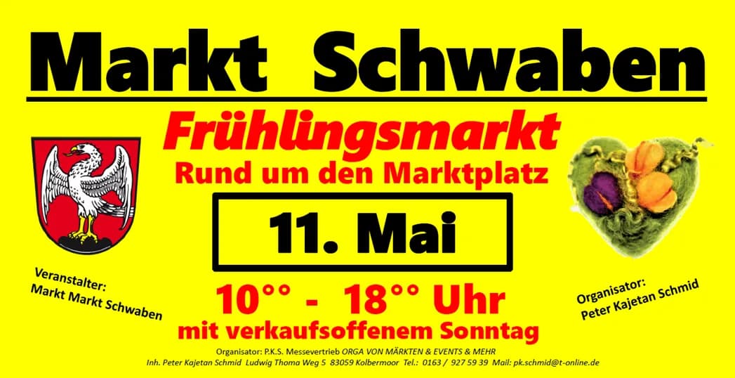 Markt Schwaben Spring Market 2025: We'll be there!
